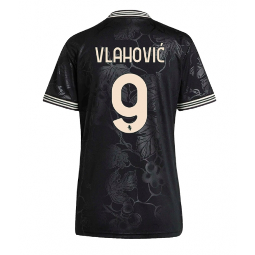 Billige Fotballdrakt Juventus Dusan Vlahovic #9 Replika Tredjedrakt Dame 2025-26 Kortermet Billige Fotballdrakt Juventus Dusan Vlahovic #9 Replika Tredjedrakt Dame 2025-26 Kortermet
